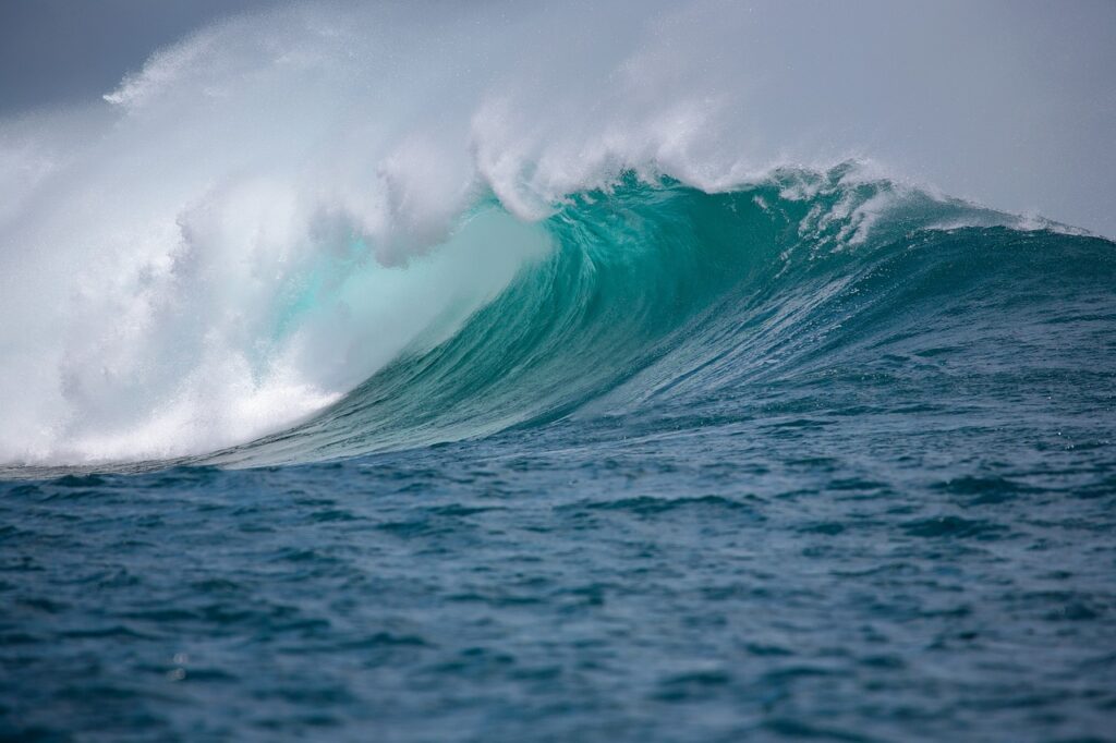 sea, wave, splash, big wave, nature, ocean, water, indian ocean, seascape